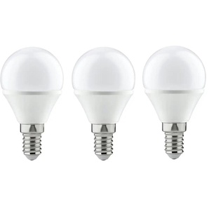 LED 3-er Pack  Tropfen E14 4W  250lm  2700K   ¦ weiß ¦ Maße (cm): H: 8  Ø: 4.5