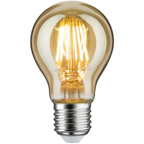 LED AGL E27/6W,  gold - gold - Materialmix - 10,4 cm - [6.0] | Möbel Kraft