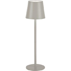 LED-Akku Tischleuchte Euria, greige, 11 cm