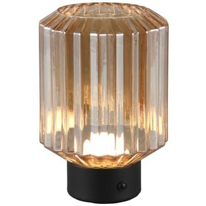 LED-Akku Tischleuchte Lord, amber, inkl. 4 Fach Touch