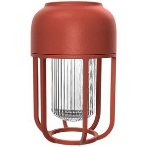 LED-Akkuleuchte mit Solar-Modul Light No. 1 Houe cayenne rot, Designer Henrik Pedersen, 21 cm
