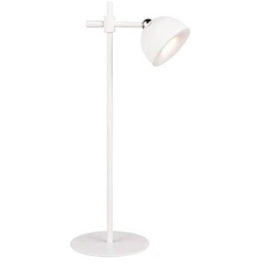 LED-Akkutischleuchte - weiß - Materialmix - 13 cm - 41 cm - cm 20,0 | Möbel Kraft