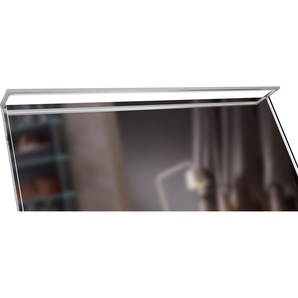 LED Aufbaustrahler MARLIN Überbauleuchte Lampen Gr. Höhe: 1,2 cm, grau (alu) Spiegelleuchte LED Deckenstrahler für Badezimmer-Spiegel
