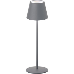 LED Außen-Tischleuchte FHL EASY Cosenza Lampen Gr. 1 flammig, Ø 12,00 cm Höhe: 38,00 cm, grau LED Außentischleuchte Außentischleuchten