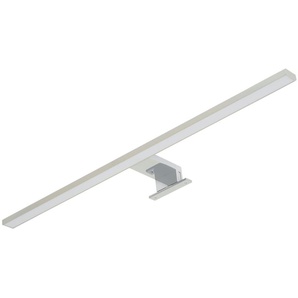 LED-Bad-Spiegelleuchte, 1-flammig chrom - silber - Materialmix - 10,3 cm - 3,6 cm | Möbel Kraft