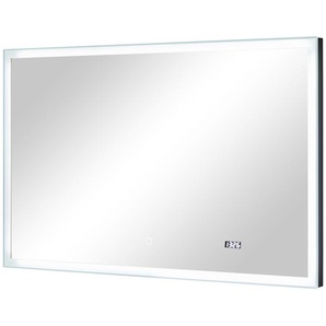 Badspiegel - Glas , Metall - 110 cm - 70 cm - 3 cm | Möbel Kraft