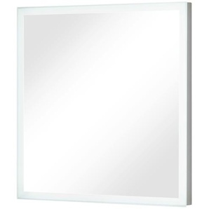 Badspiegel - Glas , Metall - 70 cm - 70 cm - 3 cm | Möbel Kraft