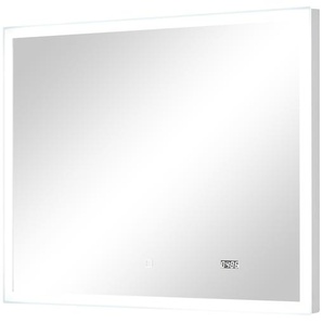 Badspiegel - Glas , Metall - 90 cm - 70 cm - 5 cm | Möbel Kraft