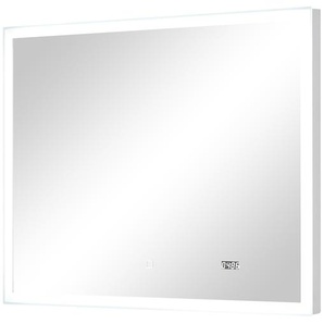 LED-Badspiegel  Neufeld | Glas , Metall | 90 cm | 70 cm | 5 cm |
