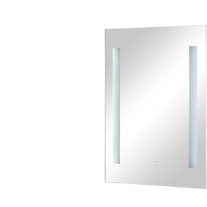 LED-Badspiegel  Steinsee ¦ verspiegelt ¦ Glas ¦ Maße (cm): B: 50 H: 70 T: 3.0