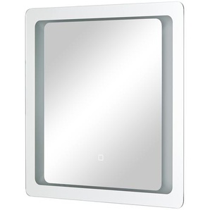 Badspiegel - verspiegelt - Glas - 70 cm - 70 cm - 3 cm | Möbel Kraft