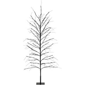 LED Baum RIFFELMACHER & WEINBERGER Lampen Gr. 192 flammig, Höhe: 150 cm, schwarz Dekofiguren Weihnachtsdeko außen, Lichterbaum, LED-Objekt Baum, Schwarz