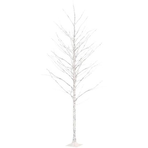 LED-Birke Warmweiß 240 LEDs 300 cm Vidaxl