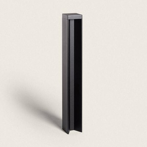 Led Bodenleuchte 65cm 8W Aluminium Renald Schwarz Schwarz