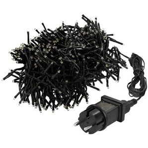 Led Cluster Lichterkette 1152 LEDs 8,5 m Warmweiß, IP44 Wasserdicht Innen/Außen, Strombetrieben, Weihnachtsdeko Clusterlichterkette