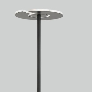 LED Deckenfluter FISCHER & HONSEL Dent Lampen Gr. Ø 35,00 cm Höhe: 180,00 cm, schwarz Deckenfluter