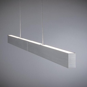 LED-Deckenleuchte Aptare 180 x 150 x 5cm Silber Material: Metall Metallart: Aluminium Oberfläche Metall: Gebürstet Nicht austauschbare LEDs