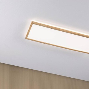 LED-Deckenleuchte Atria Shine Oak 58 x 3 x 20cm Braun/Braun Kunststoffart: Polycarbonat Material: Kunststoff LED LED-Platine