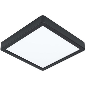 LED-Deckenleuchte Fueva 5, schwarz, 2000 Lumen, 21 cm