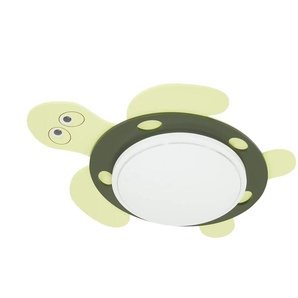 LED-Deckenleuchte - grün - Materialmix - 75 cm - 8 cm - cm 50,0 | Möbel Kraft