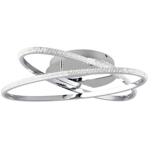 Led-Deckenleuchte Lane, Chrom, Metall, 9 cm, 3 Helligkeitsstufen, Lampen & Leuchten, Innenbeleuchtung, Leuchten nach Räumen, Esstischlampen