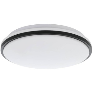 LED-Deckenleuchte Marunella-S, schwarz/weiß, 34 cm