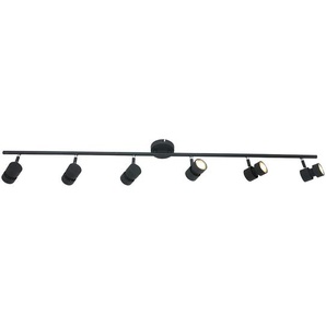 LED-Deckenleuchte Natasja I Ø 134cm Schwarz 6 Material: Metall Metallart: Aluminium Oberfläche Metall: Pulverbeschichtet LED GU10