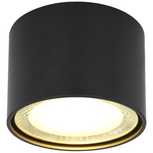 LED-Deckenleuchte Serena, schwarz, 11 cm