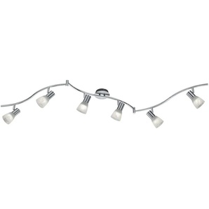 LED Deckenstrahler TRIO LEUCHTEN Levisto Lampen grau (nickelfarben) Deckenstrahler LED Deckenleuchte, Deckenlampe