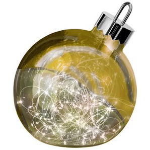 LED-Dekoleuchte Ornament sompex gold, Designer Lexis Kraft, 30 cm