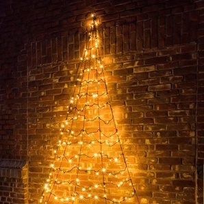 LED Dekolicht GALAXY Weihnachtsdeko aussen Lampen Gr. 260 flammig, Höhe: 300,00 cm, schwarz Dekofiguren