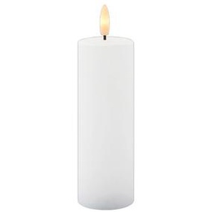 LED-Echtwachskerze, wiederaufladbar Sille, 15 cm