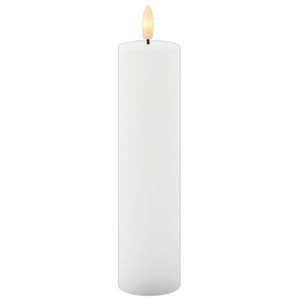 LED-Echtwachskerze, wiederaufladbar Sille, 20 cm