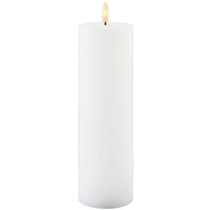 LED-Echtwachskerze, wiederaufladbar Sille, 25 cm