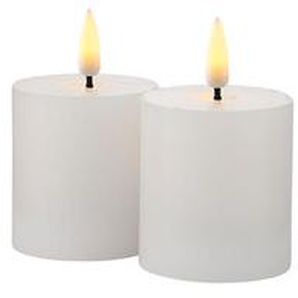 LED-Echtwachskerzen Sille Exclusive Sirius, 6.5 cm