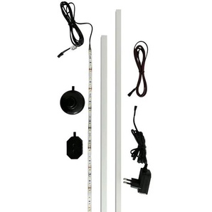 uno LED Einbauprofil   ¦ transparent/klar ¦ Maße (cm): B: 100 H: 0,5 T: 0.5