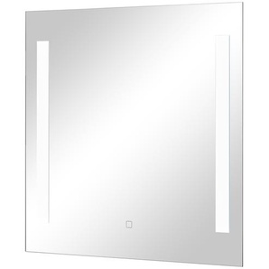 LED Funktionsspiegel  Neufeld | verspiegelt | Glas | 70 cm | 70 cm | 3 cm |