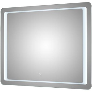 LED Funktionsspiegel  Neufeld | verspiegelt | Glas | 90 cm | 70 cm | 3 cm |