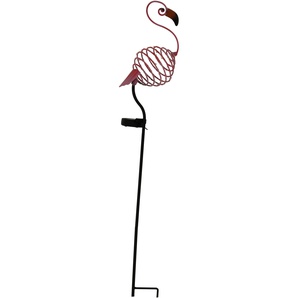 LED Gartenleuchte NÄVE Flamingo Lampen Gr. 1 flammig, Höhe: 86 cm, pink LED Solarleuchten Solarleuchte Lampen Dekofigur,Solarleuchte Flamingo, Gartendeko,Außenleuchte