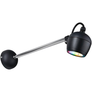 LED Gartenleuchte PAULMANN Outdoor 230V Wall Kikolo RGBW ZigBee Lampen Gr. 1 flammig, Ø 9,0 cm Höhe: 9,0 cm, grau (anthrazit) Gartenleuchten ZigBee RGBW