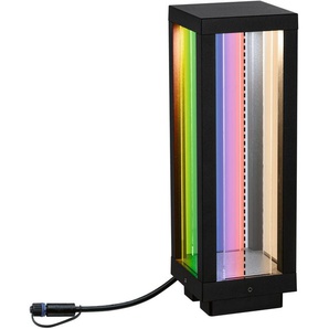 LED Gartenleuchte PAULMANN Outdoor Plug & Shine Classic Lantern 30 ZigBee IP44 RGBW Lampen Gr. 1 flammig, Höhe: 30,0 cm, grau (anthrazit) Gartenleuchten ZigBee IP44 RGBW