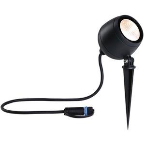 LED Gartenleuchte PAULMANN Outdoor Plug & Shine Spot Kikolo 20 3000K anthrazit Lampen Gr. 1 flammig, Ø 9,0 cm Höhe: 26,1 cm, grau (anthrazit) Gartenleuchten Outdoor Plug & Shine Spot Kikolo 20 3000K anthrazit