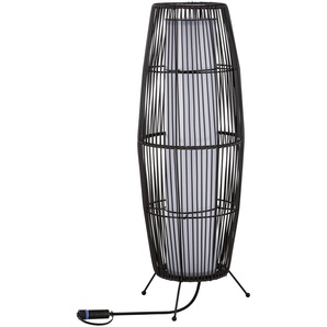 LED Gartenleuchte PAULMANN Plug&Shine Lampen Gr. 1 flammig, Ø 20 cm Höhe: 60 cm, schwarz (anthrazit, schwarz, braun) Gartenleuchten LED-Modul, 3000K 24V IP44 60*20cm