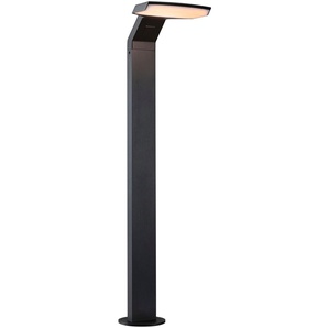 LED Gartenleuchte PAULMANN Zenera 230V Pollerleuchte Lampen Gr. 1 flammig, Höhe: 67,0 cm, grau (anthrazit) Gartenleuchten insektenfreundlich