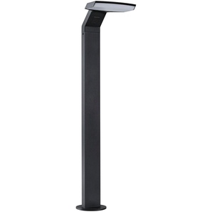 LED Gartenleuchte PAULMANN Zenera 230V Pollerleuchte 3000K anthrazit Lampen Gr. 1 flammig, Höhe: 67,0 cm, grau (anthrazit) Gartenleuchten seewasserresistent