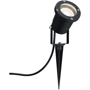LED Gartenstrahler PAULMANN Outdoor 230V Garden Spotlight IP65 GU10 3,5W Schwarz Aluminium Lampen Gr. 1 flammig, Ø 9,2 cm Höhe: 32,0 cm, schwarz LED Außenstrahler IP65