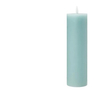 LED Kerze   ¦ blau ¦ Wachs,Kunststoff ¦ Maße (cm): H: 28  Ø: 7.5
