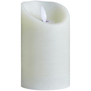 LED Kerze | creme | Wachs, Plastik | 12,5 cm | [7.5] |