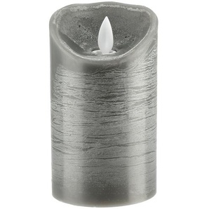 LED Kerze   ¦ grau ¦ Maße (cm): H: 12,5  Ø: 7.5