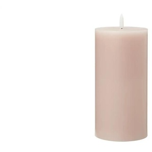 HOME STORY LED Kerze   ¦ rosa/pink ¦ Wachs,Kunststoff ¦ Maße (cm): H: 23  Ø: 10
